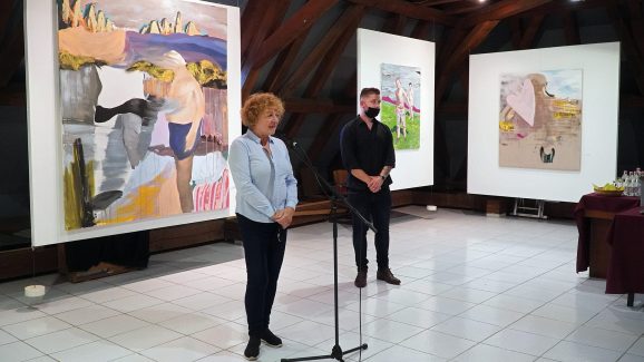 Határ Attila kiállítás megnyitó