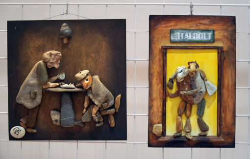 A KŐ LELKE – Kavicskép kiállítás