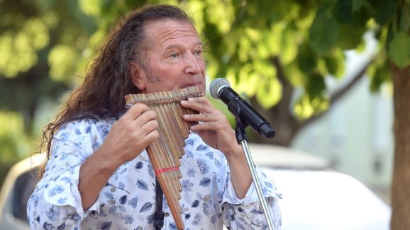 Pillanatkép a művészről