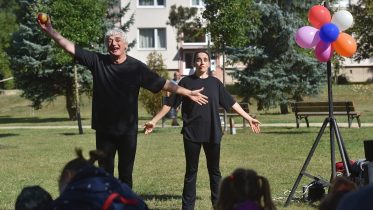 Játsszunk pantomimet pillanatkép a művészekről