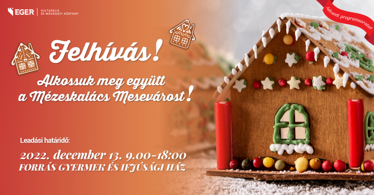 Mézeskalács meseváros - felhívás