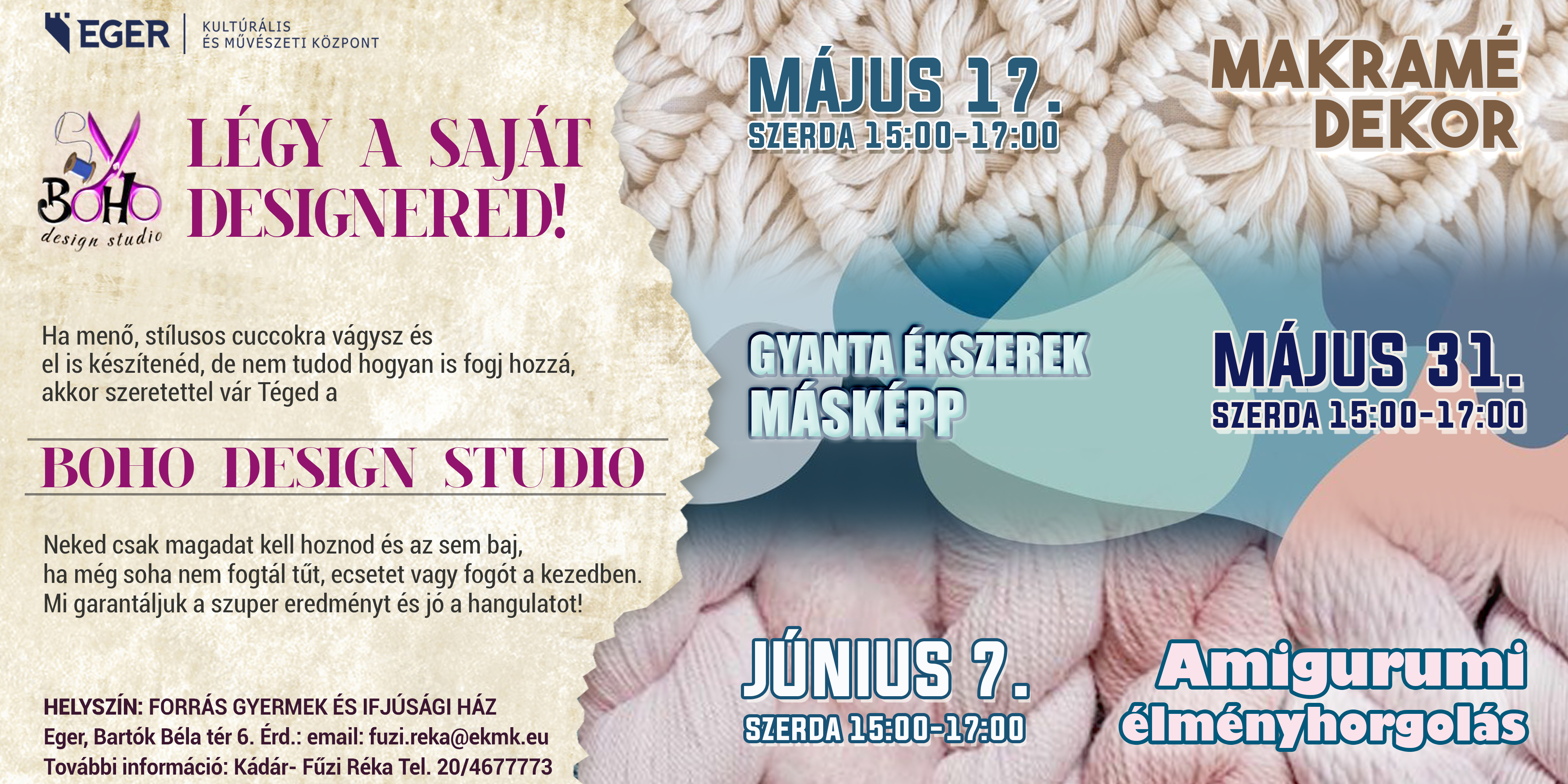 Légy a saját designered foglalkozás felhívás