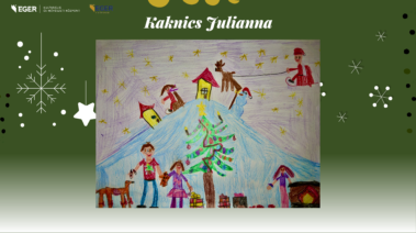 Adventi rajzpályázati rajz