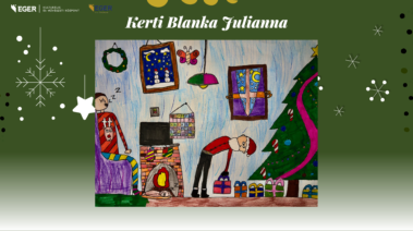 Adventi rajzpályázati rajz