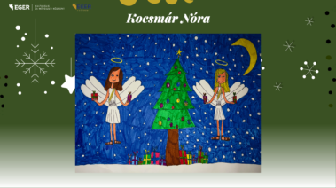 Adventi rajzpályázati rajz