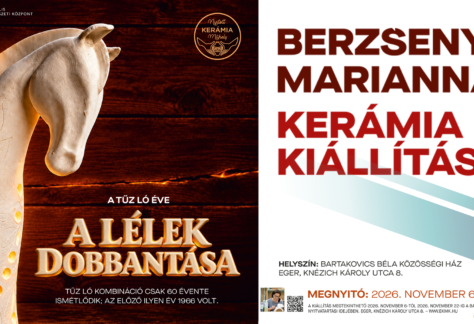 A LÉLEK DOBBANTÁSA – BERZSENYI MARIANNA KERÁMIA KIÁLLÍTÁSÁNAK MEGNYITÓJA